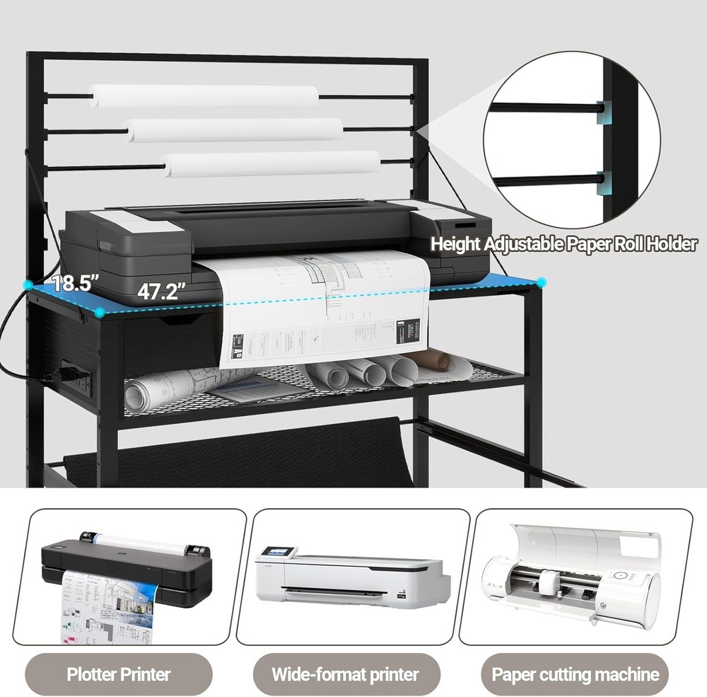 Plotter Printer Stand Natwind