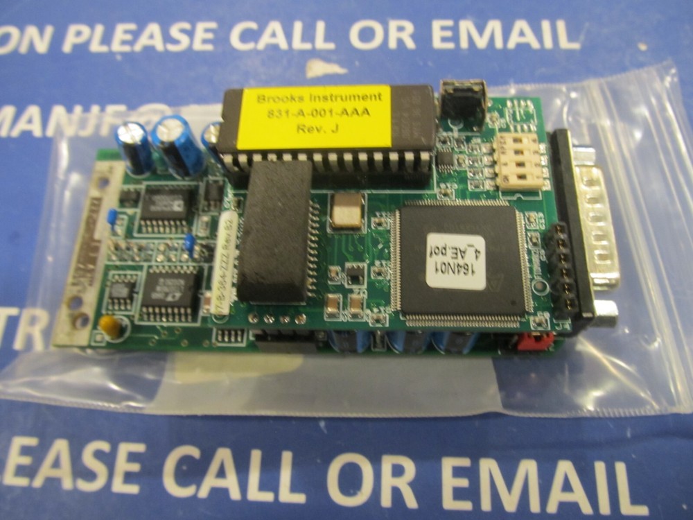 Brooks Instruments Flow Controller Communication Circuit Board 4-20mA 5850, 831A