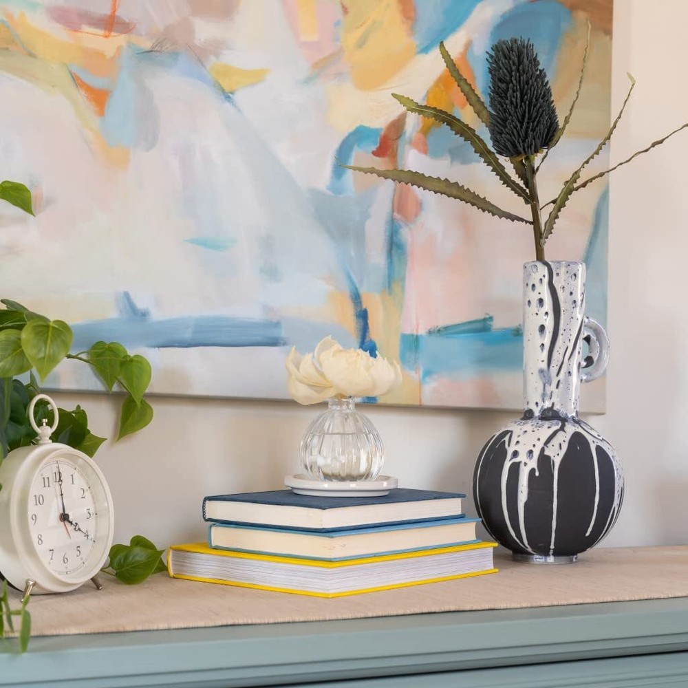 GREENLEAF Flower Diffuser - Diffuses 30 Days - Made in The USA - Classic Linen