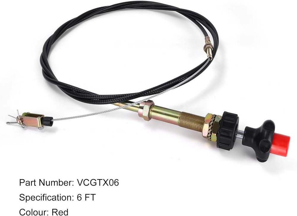 High Quality Vernier Control Cable, Red