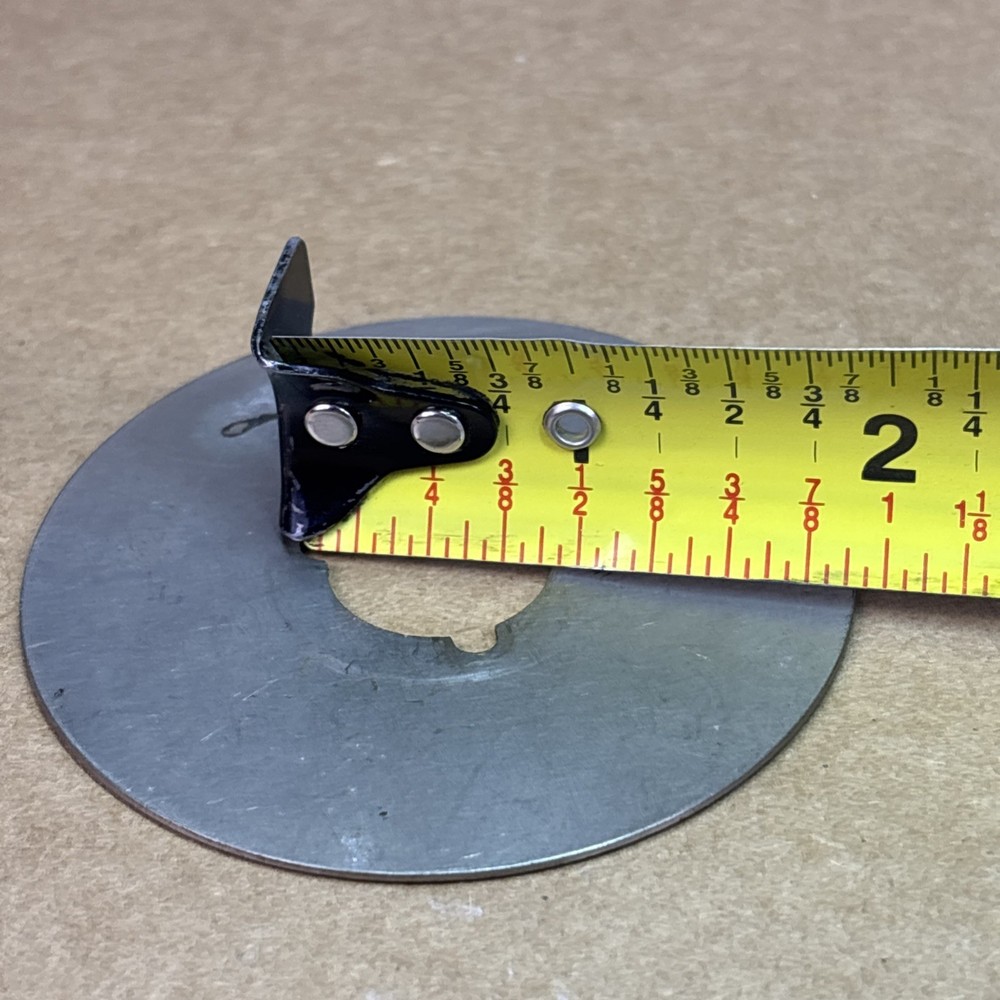 VTG Frequency Megacycles Silver Radio Dial 155-100