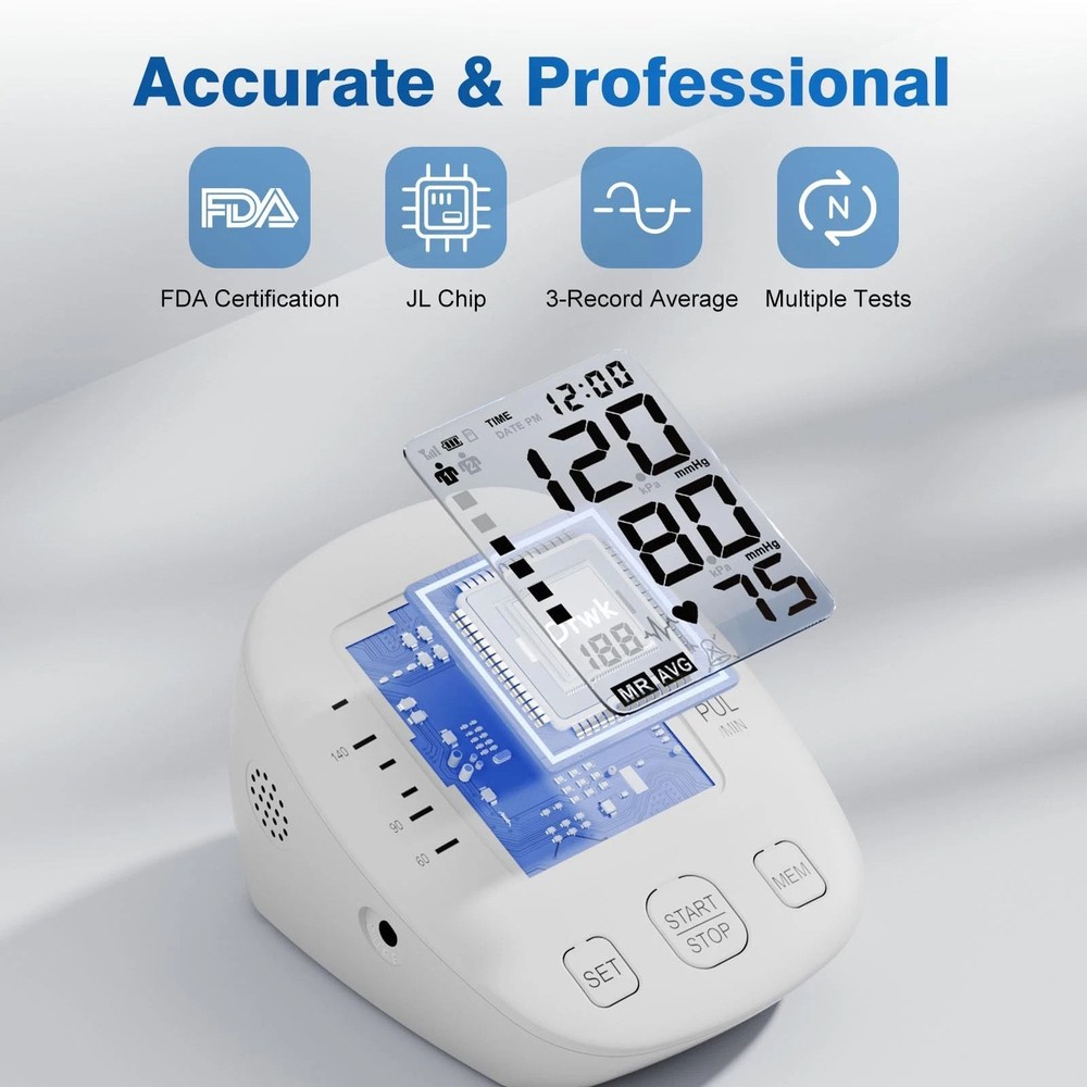 Blood Pressure Monitors for Home use, Automatic Digital BP Machine MODEL BSX593