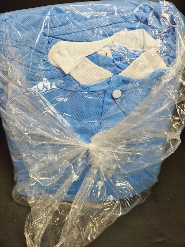 Keystone Safety Lab Coat Medium Blue 30 Coats
