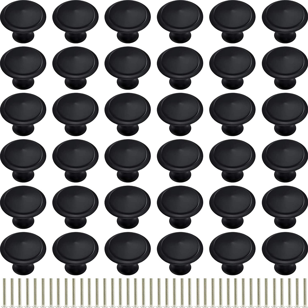 1-100Pcs Cabinet Knobs Handle Pulls Hardware Bedroom Kitchen Drawer Cupboard Lot