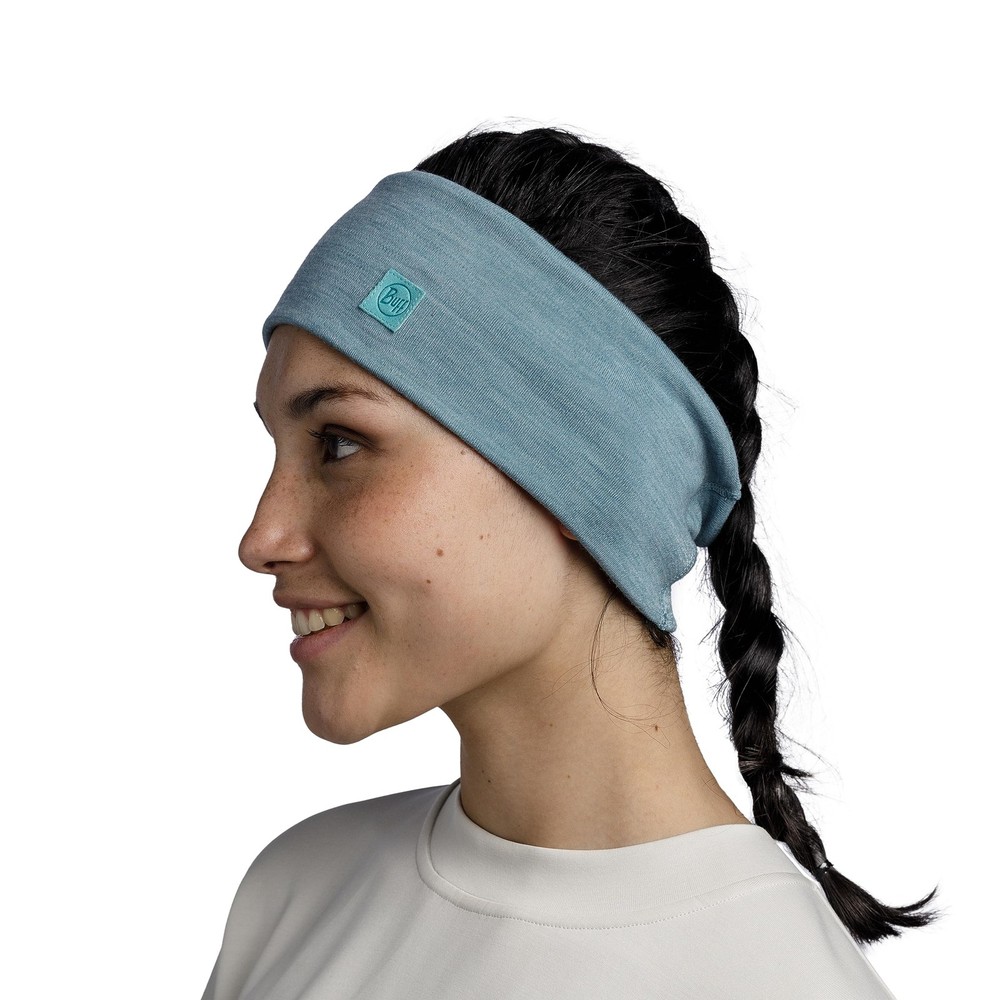Merino Wool Wide Headband, 100% Ethically Sourced Wool, Versatile, Temperatur...