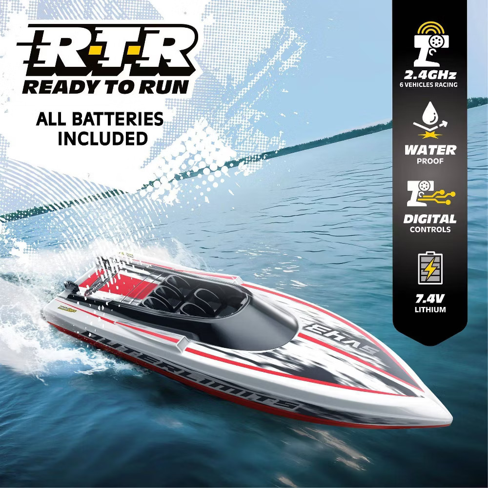 Motor Dayz RC 20" Dual Propeller Outerlimits Speed Boat