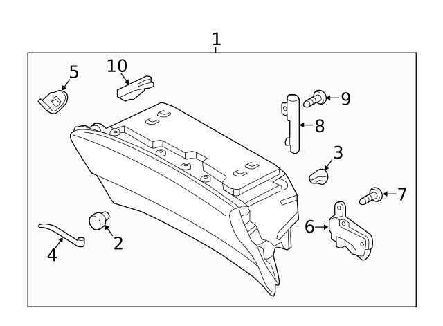 Genuine Ford Stop FA1Z-5806200-A