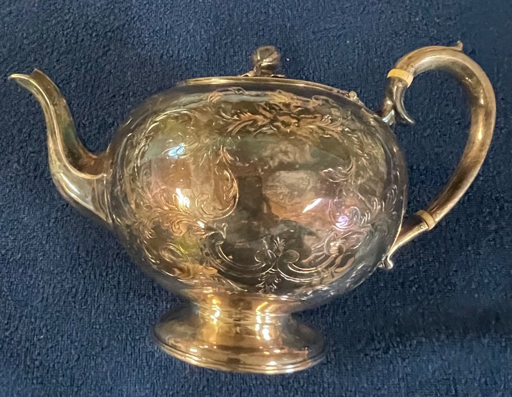 Silver Teapot -antique