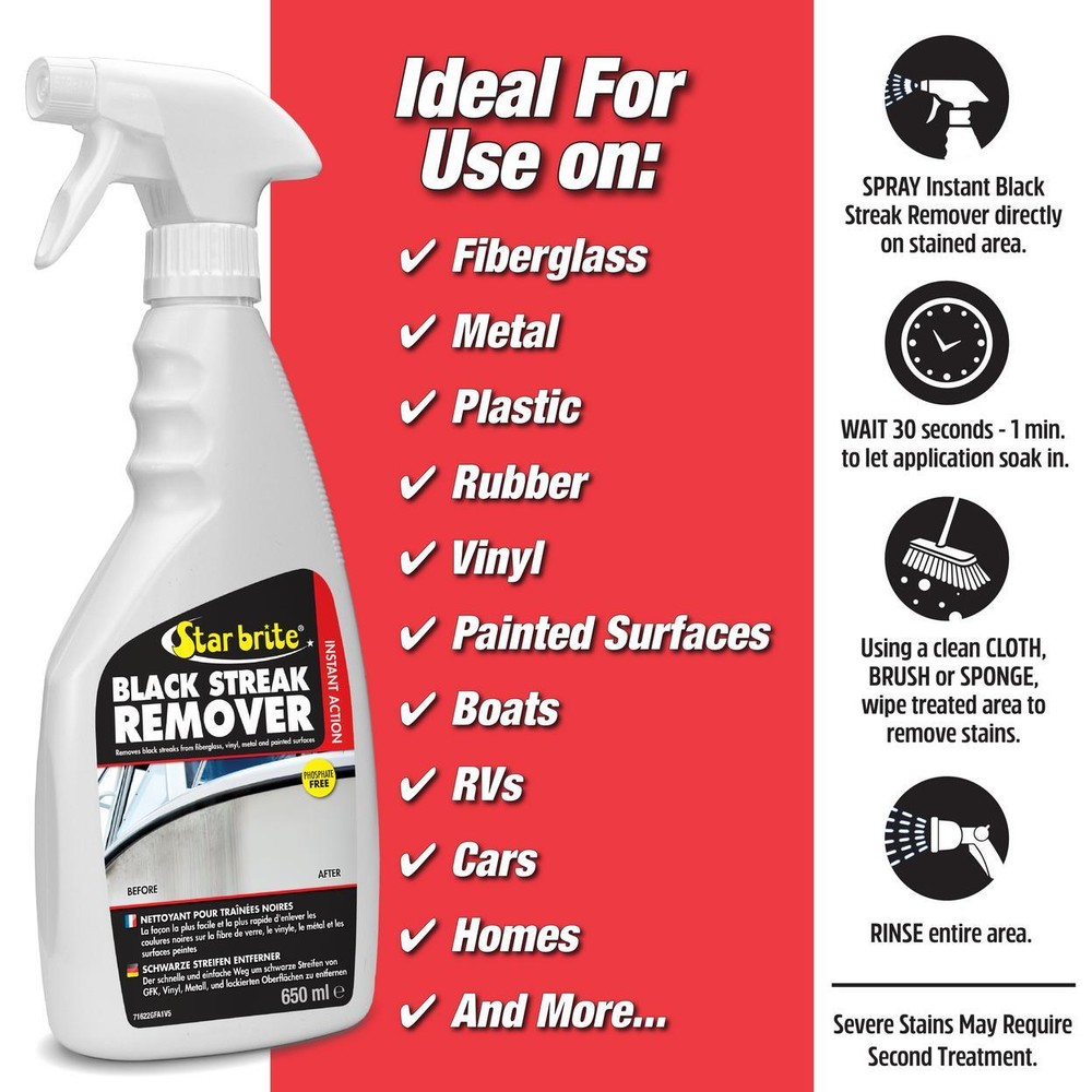 Instant Black Streak Remover - 22 OZ