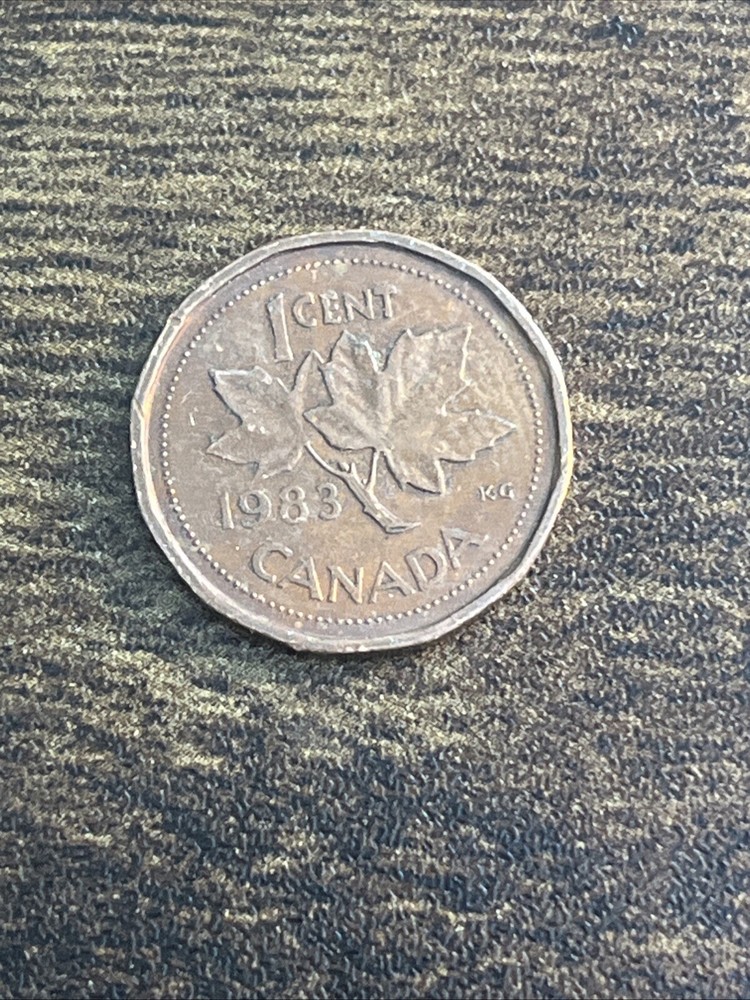 1983 Canada 1 One Cent Actual Coin TK9212*