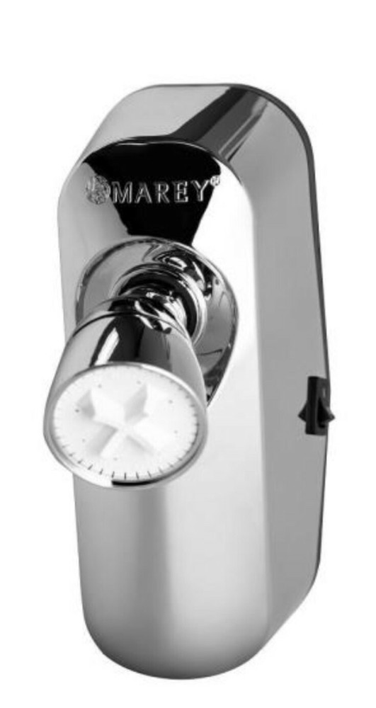 MAREY Century 120V Compact Tankless Shower Water Heater with Temperature Control