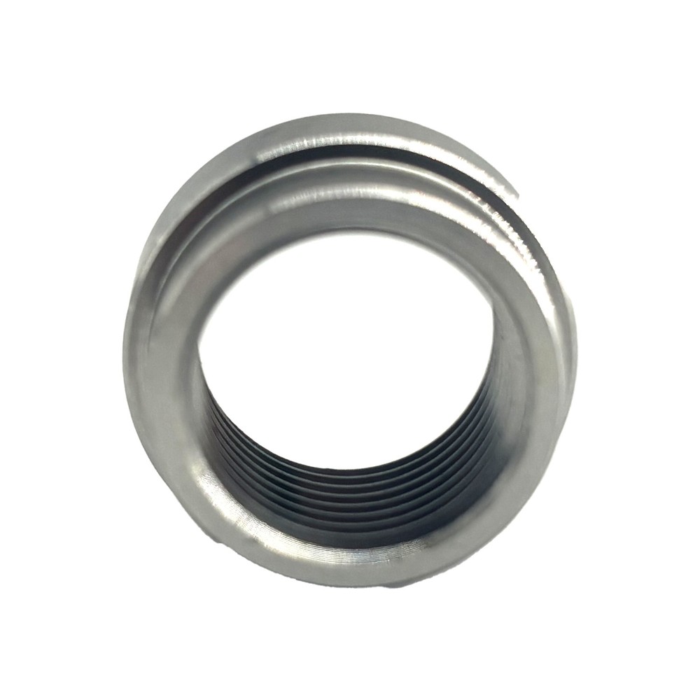2 Pack Stainless O2 Sensor Weld-In Stepped Bung + Hex Plug Kit M18x1.5