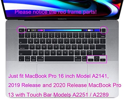 Russian Language Compatible MacBook Pro 16 A2141 Russian Language, Black