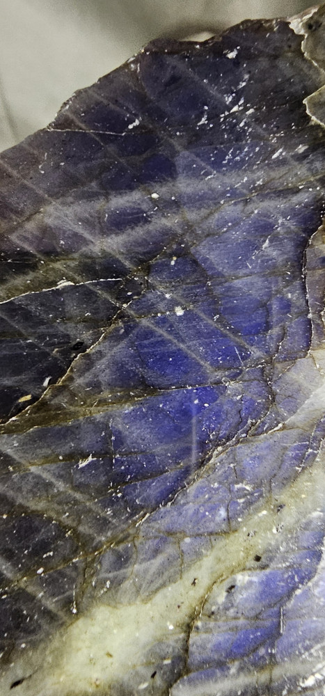 BLUE LABRADORITE SLAB CHUNK