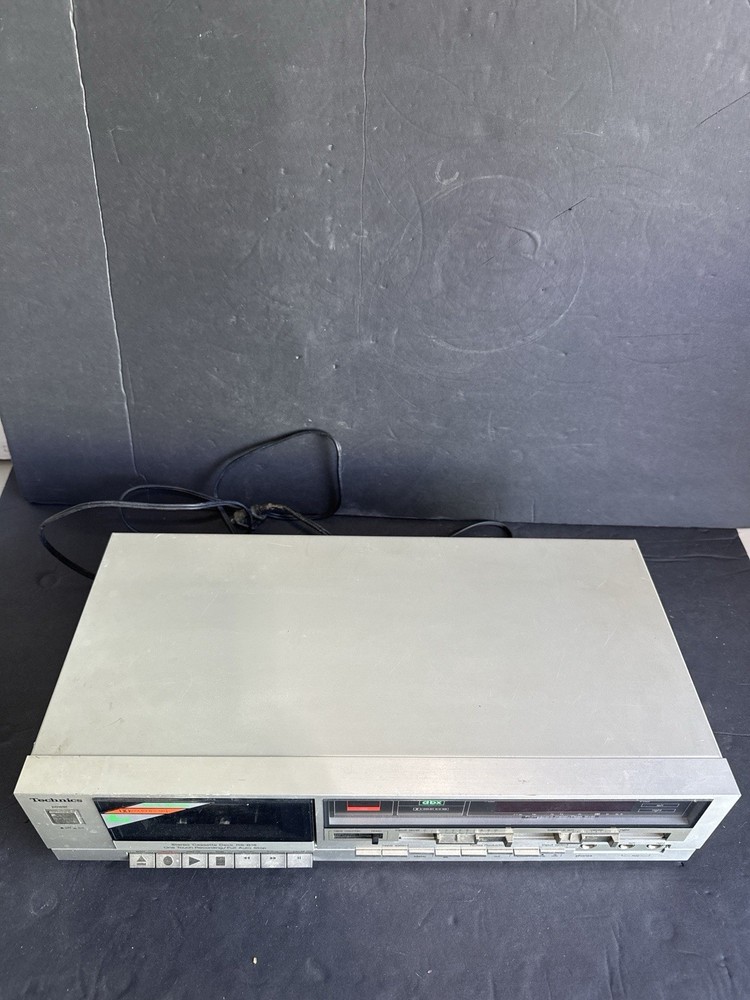 Technics RS-B18 Stereo Cassette Deck DBX Dolby B/C – Powers On, Sound Weak