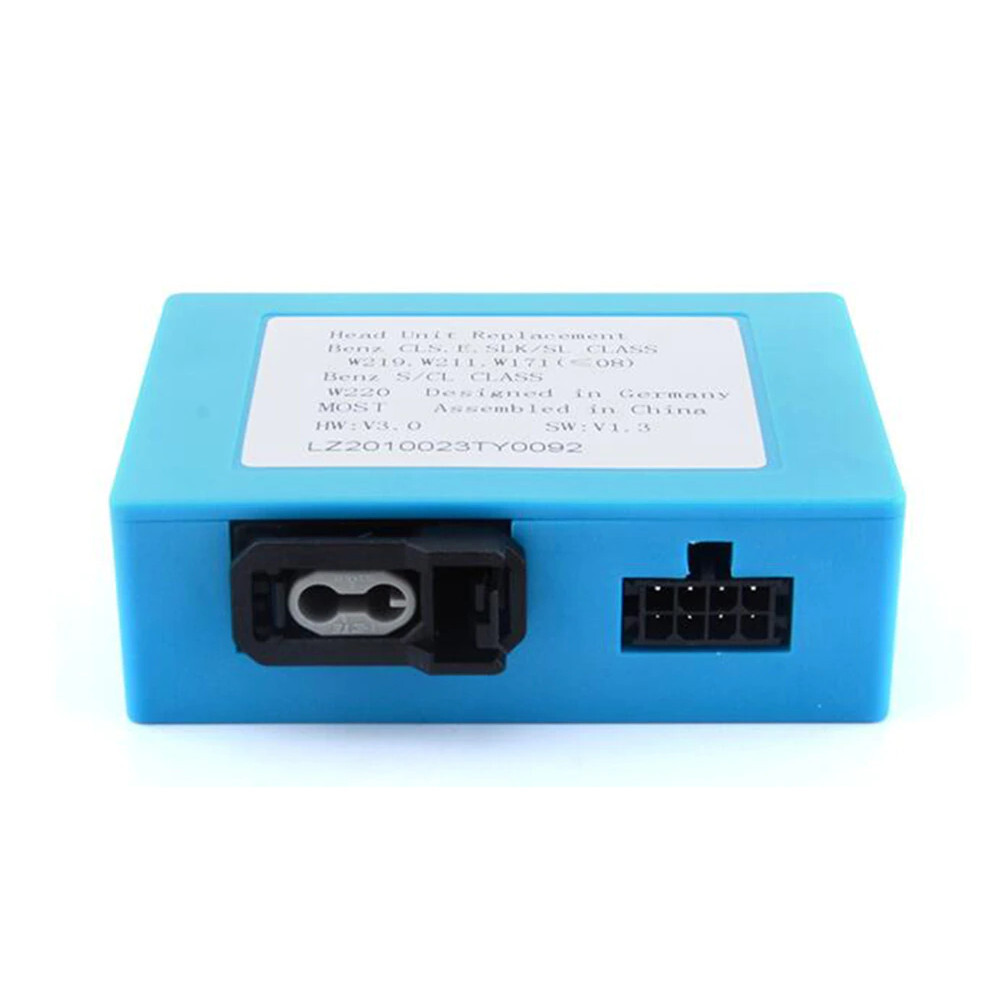 Fibre Optic Retention For Mercedes CLS C218 E-Class SLK MOST Amp Decoder Adaptor
