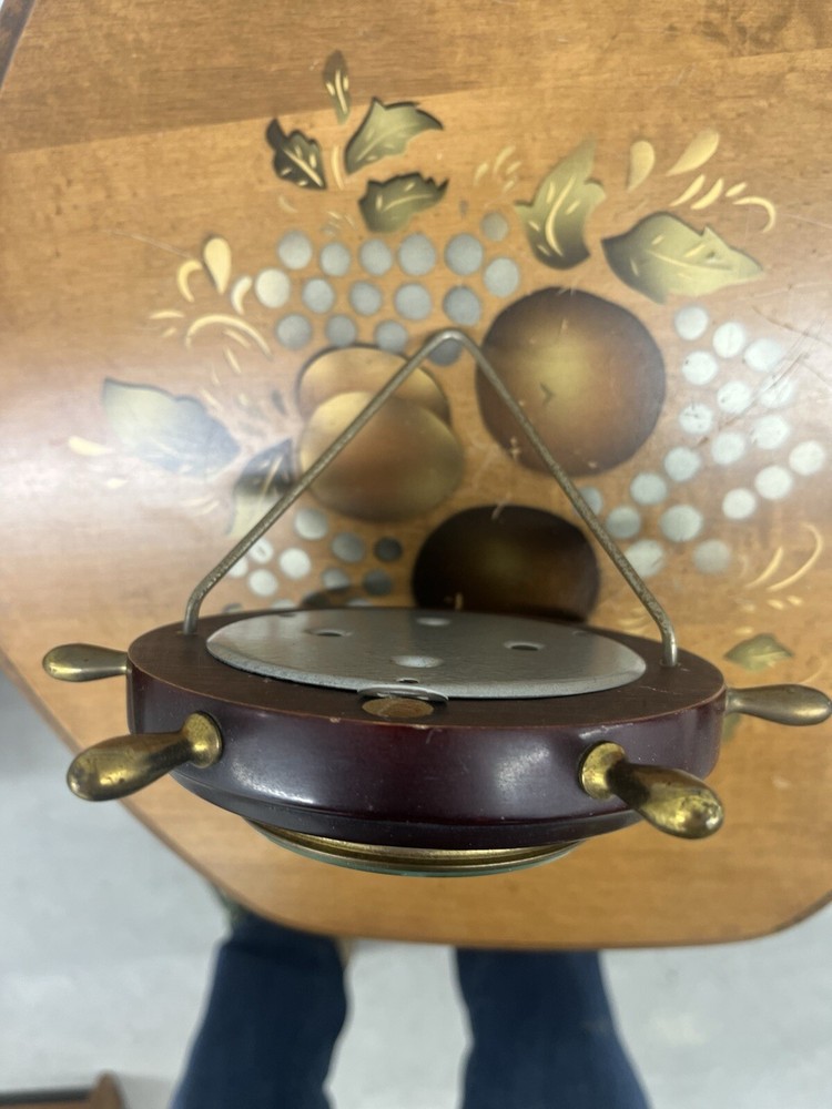 Vintage Selsi German Ship Wheel Barometer