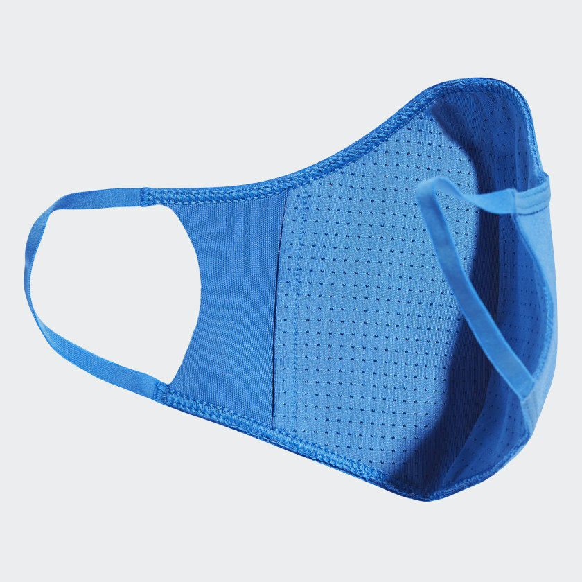 adidas Face Mask Cover (3 Pack) Blue