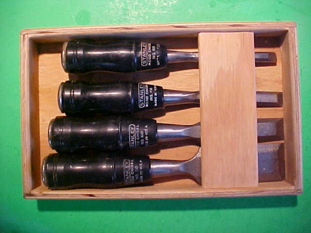 Stanley No.60 - Four Piece Chisel Set