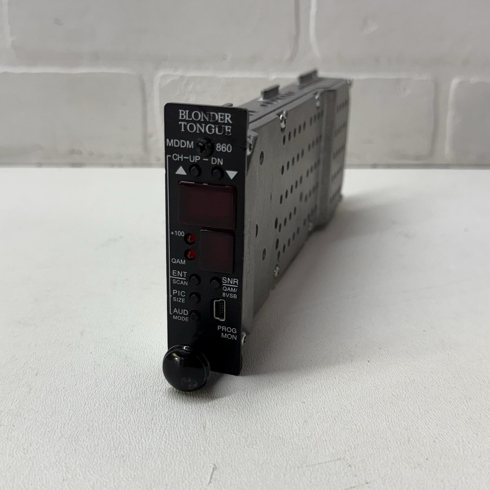Blonder Tongue MDDM-860 ATSC/QAM Demodulator & Decoder