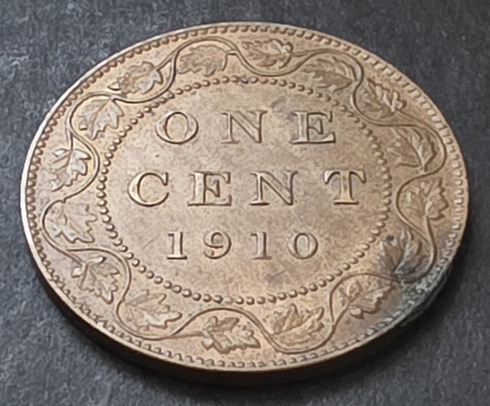 •1910•CANADA•ONE CENT•