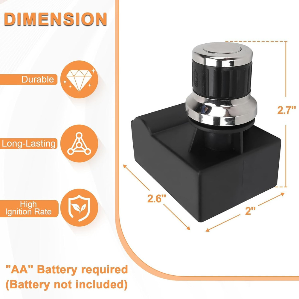 Pulse Igniter DHL-128-6Q for Nexgrill Ignitor Replacement Starter 720-0888S 720-