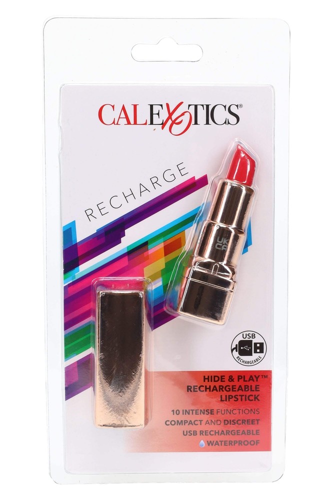 Hide & Play Rechargeable Lipstick Vibrator