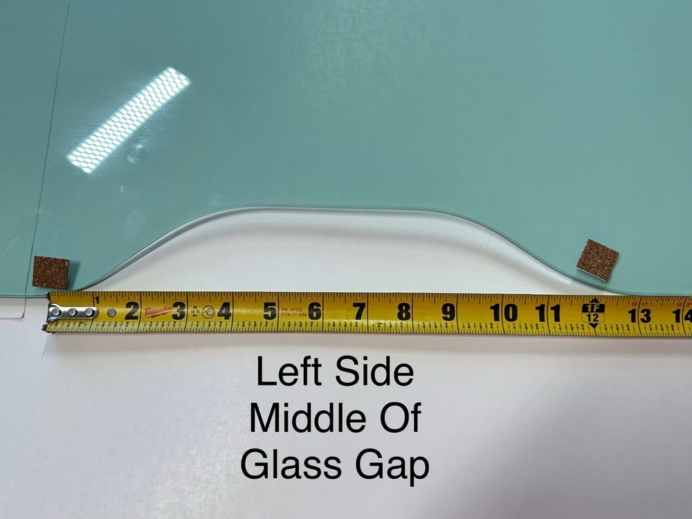 Front Cab Curved Door Glass Replacement For Bobcat Skid Steer Loader PLEASE READ