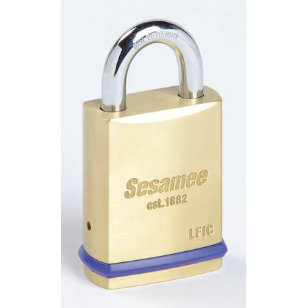 Sesamee 56410 Padlock For Interchangeable Core, 1-3/4"W