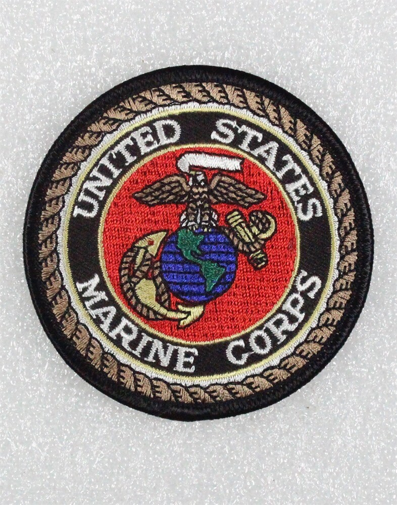 USMC Marine Corps - U.S. Marine Corps patch (round, 3 1/4")