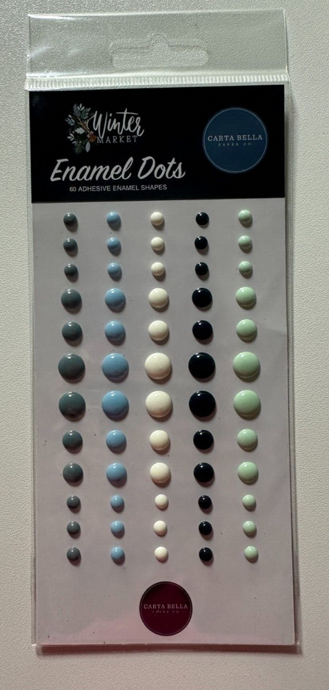 Carta Bella Enamel Dots-Multiple Variations Available-You Choose