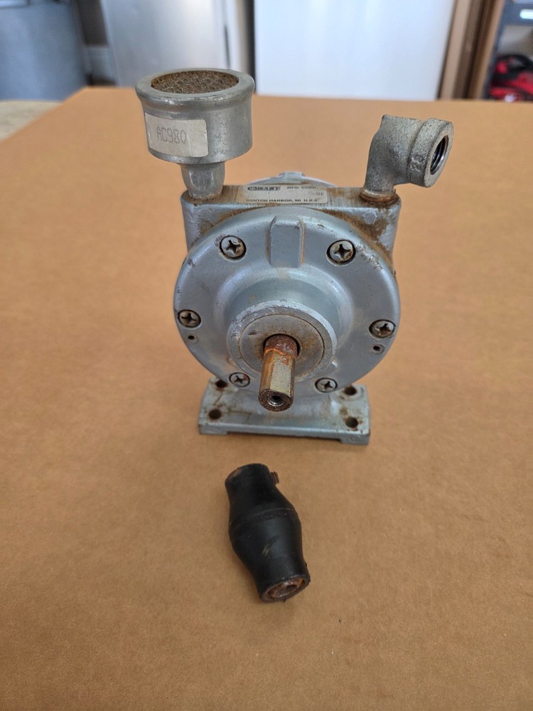 Gast Air Motor Model Unknown Used Tested in Working Condition