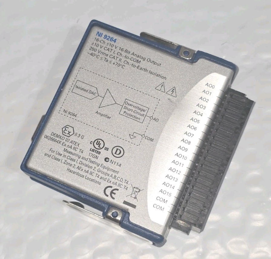 National Instruments NI 9264 cDAQ Analog Output Module Spring Terminal