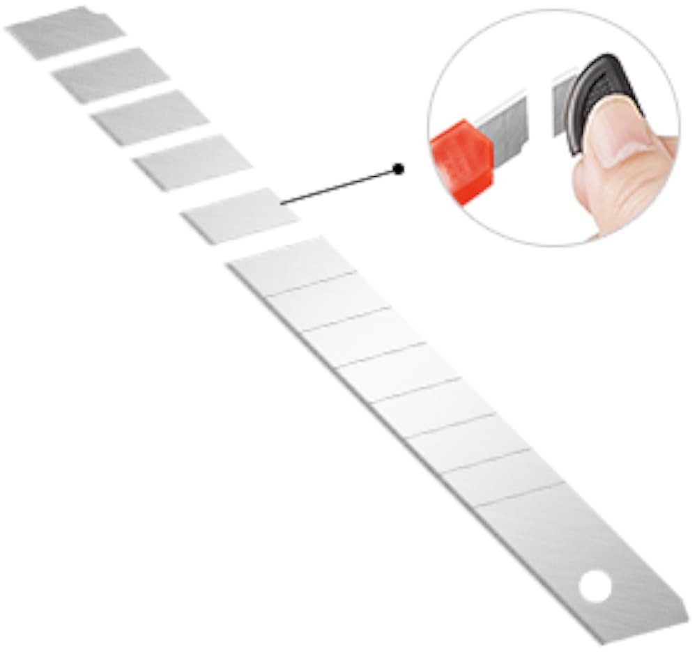 Box Cutters Utility Knife Retractable pact Extended Use for Office,