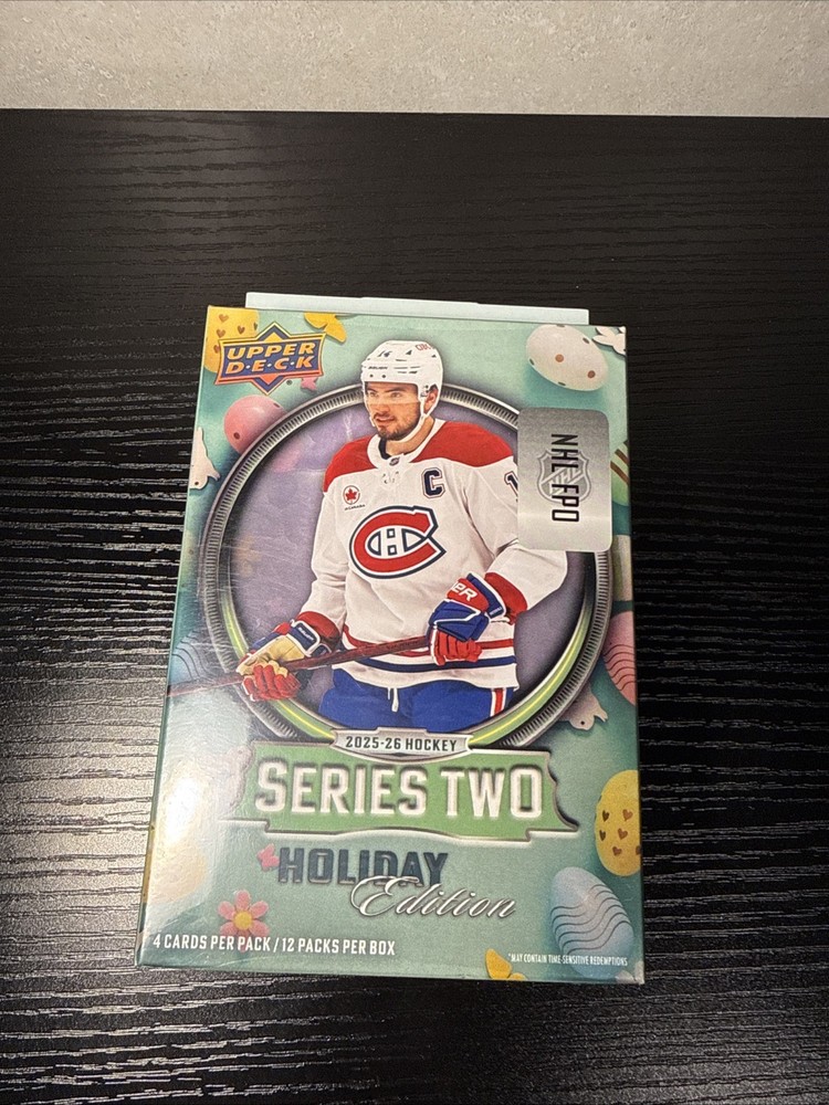 2025-26 Upper Deck Series 2 Holiday Hanger Easter Exclusive Box