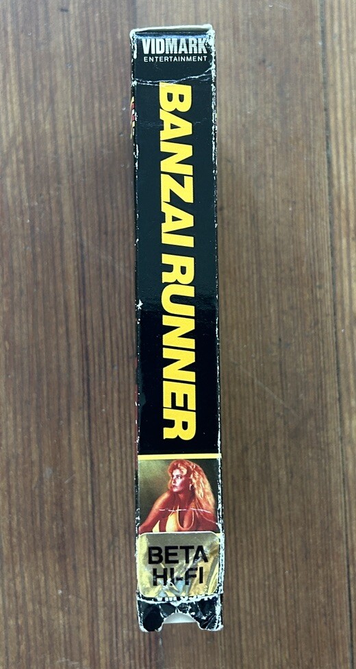 Banzai Runner Beta 1987 Betamax