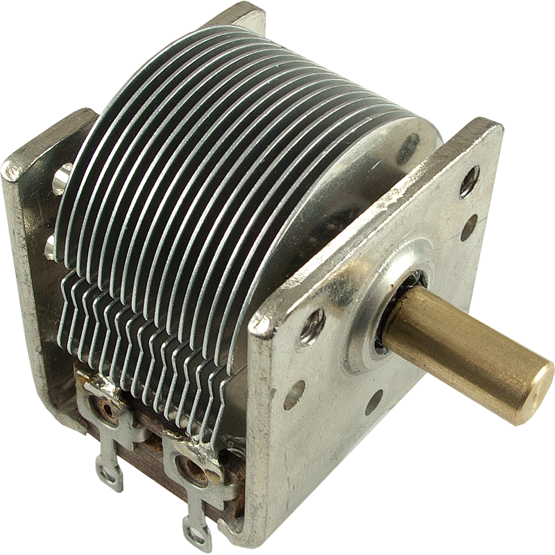 Capacitor, 365pF, Variable, Single Section