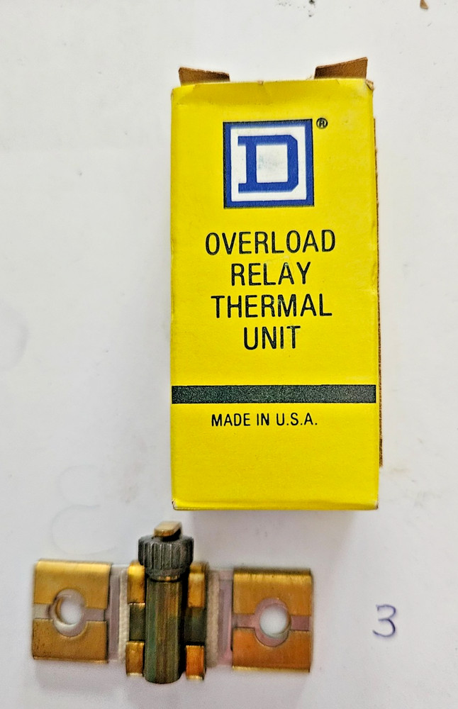 Square D B4.15 Overload Relay Thermal Unit