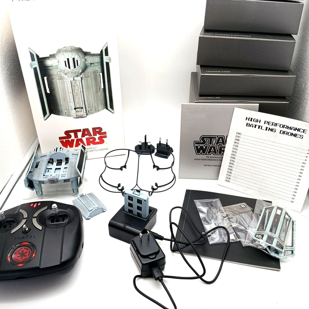 Star Wars Propel Tie Advanced X1 High Performance Battling Drone Tested Working