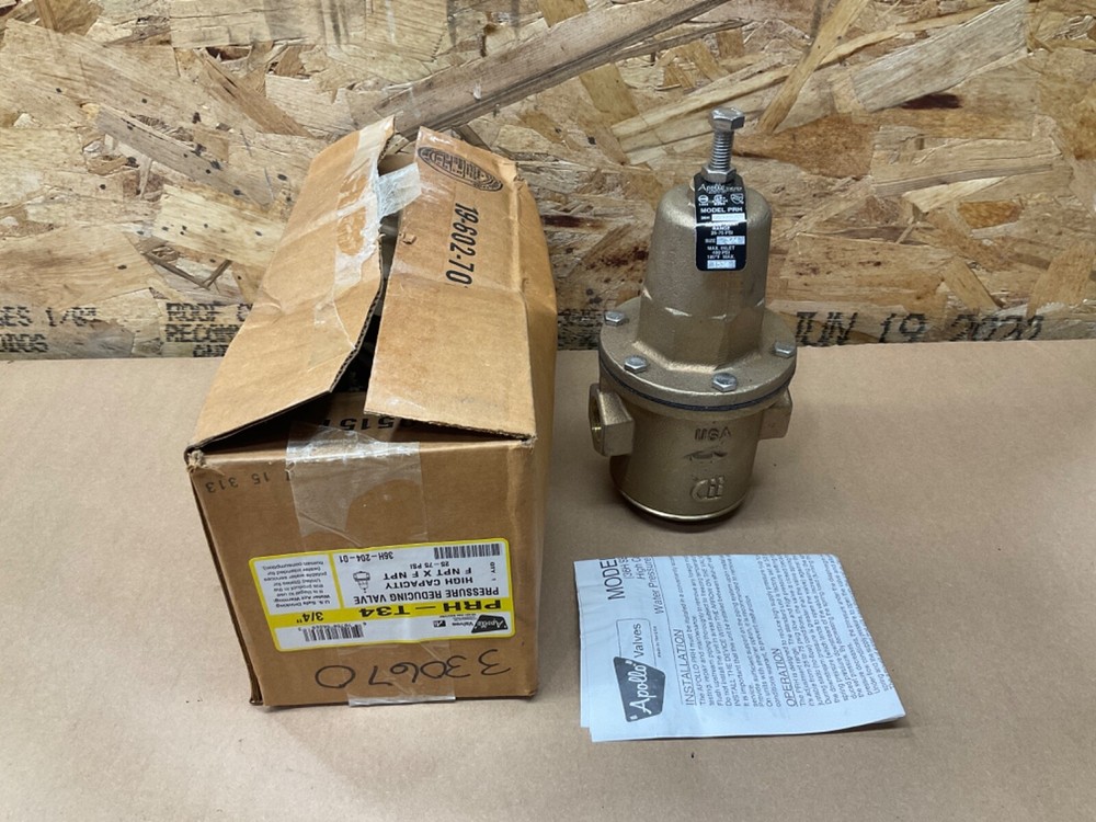 Apollo 3/4" High Capacity Pressure Reducing Valve PRH / 36H-204-01 #8D32PR5*IAC