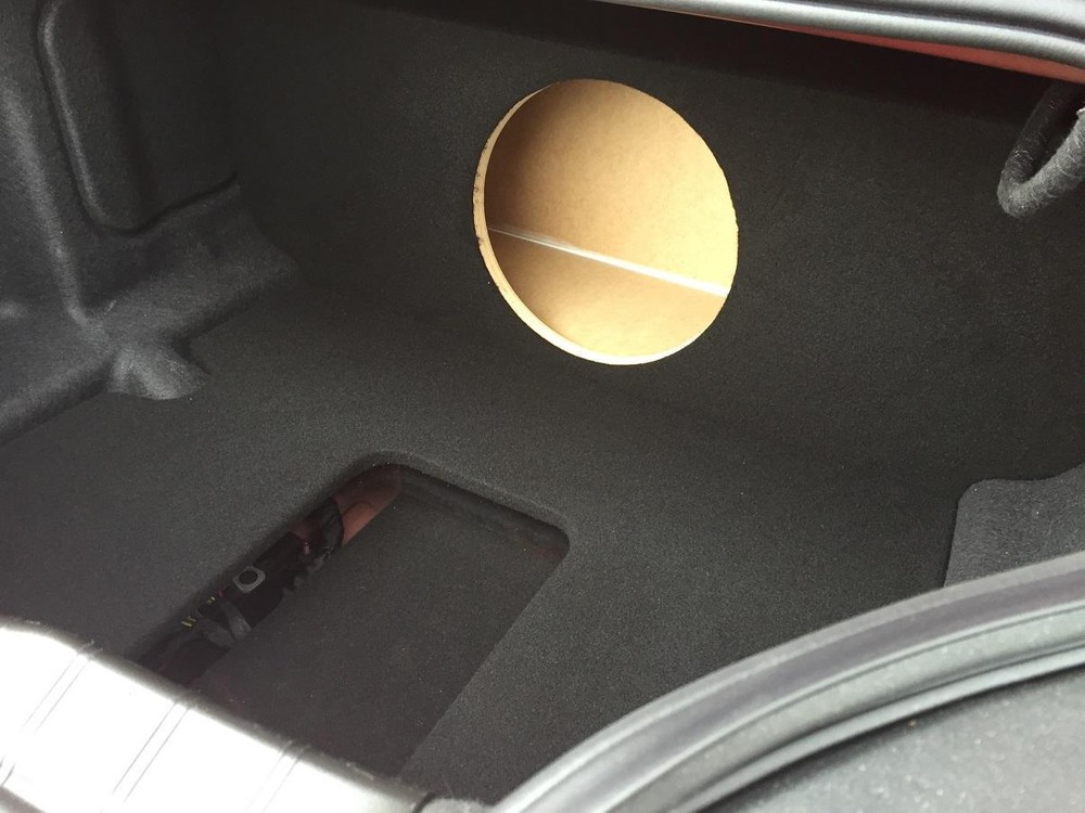 For 16+ Chevy Camaro - Custom Sealed Sub Box Subwoofer Enclosure & Amp Rack