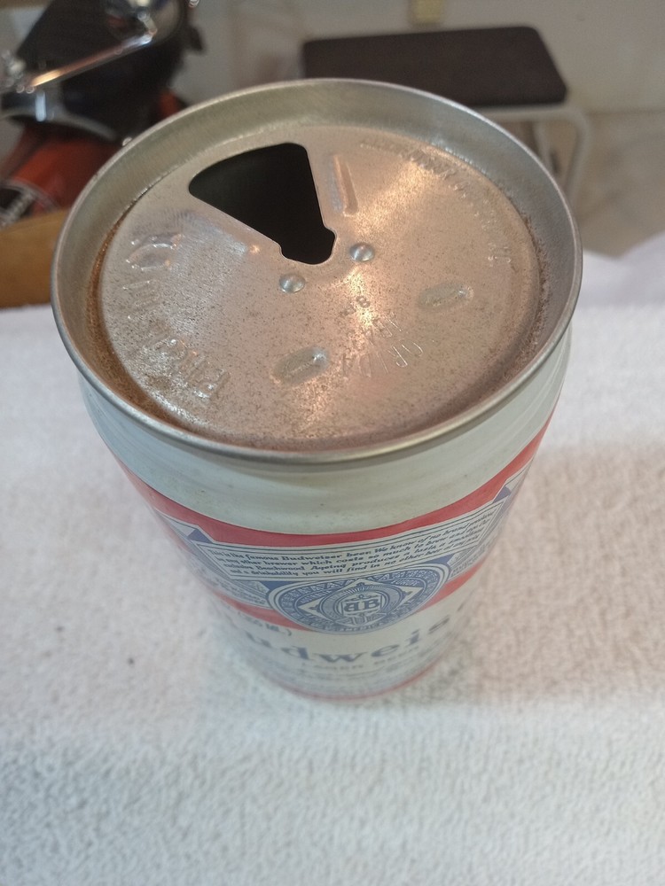 🇺🇸 MISPRINT BUDWEISER - Beer Can 12 oz.