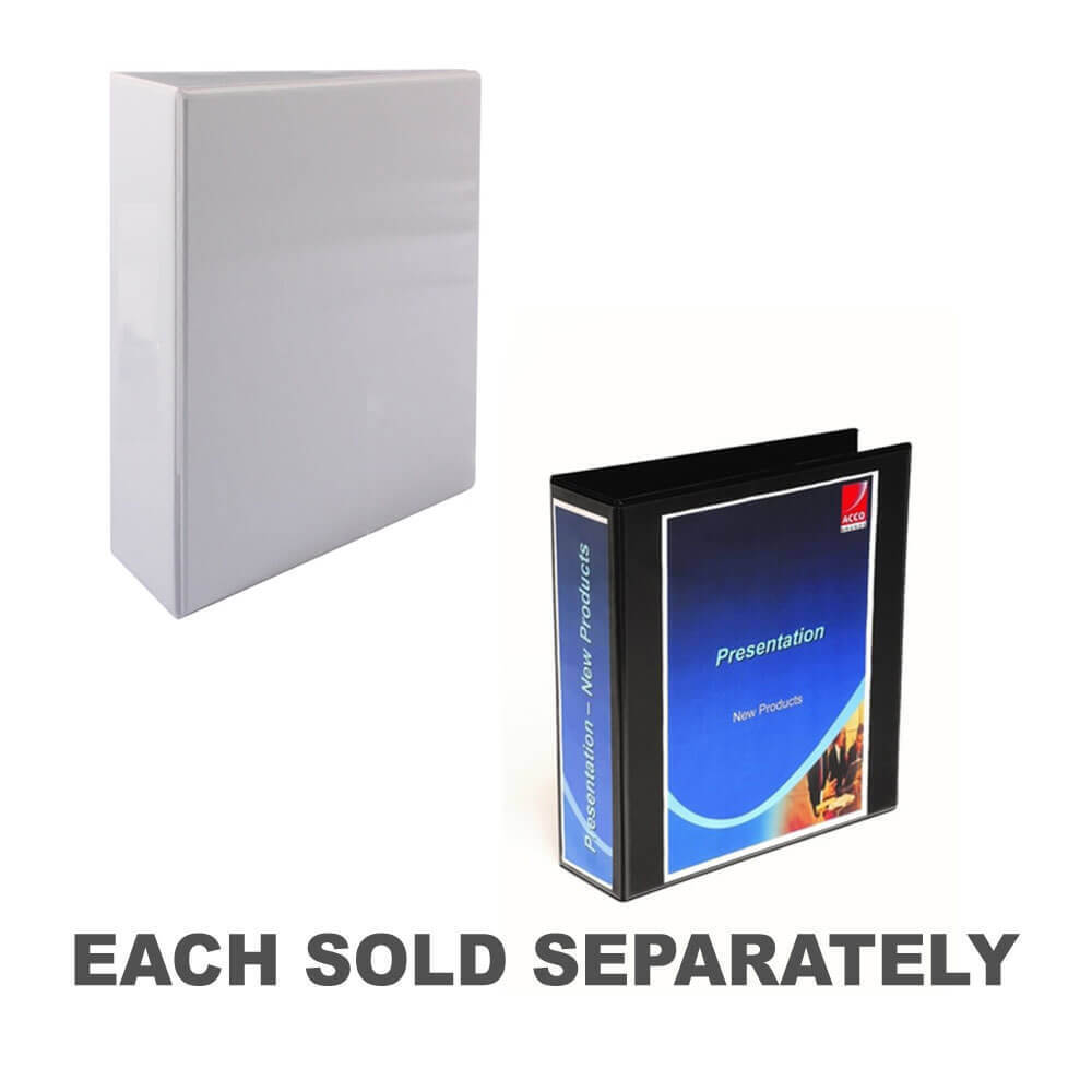 Marbig Clearview Insert Lever Arch Environmentally Friendly Polypropylene A4