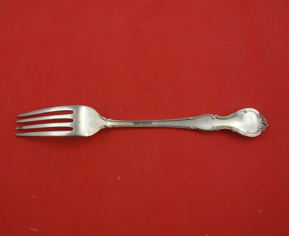 Pirouette by Alvin Sterling Silver Regular Fork 7 5/8" Flatware Heirloom