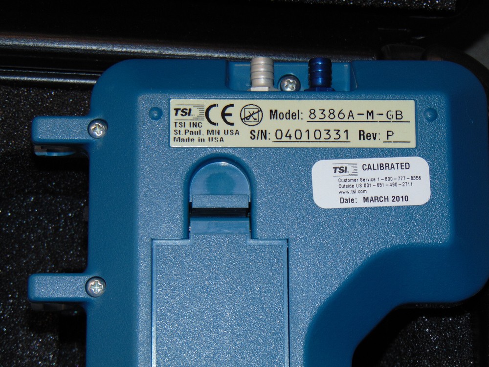 TSI 8386A Plus Multi-Parameter Ventilation Meter