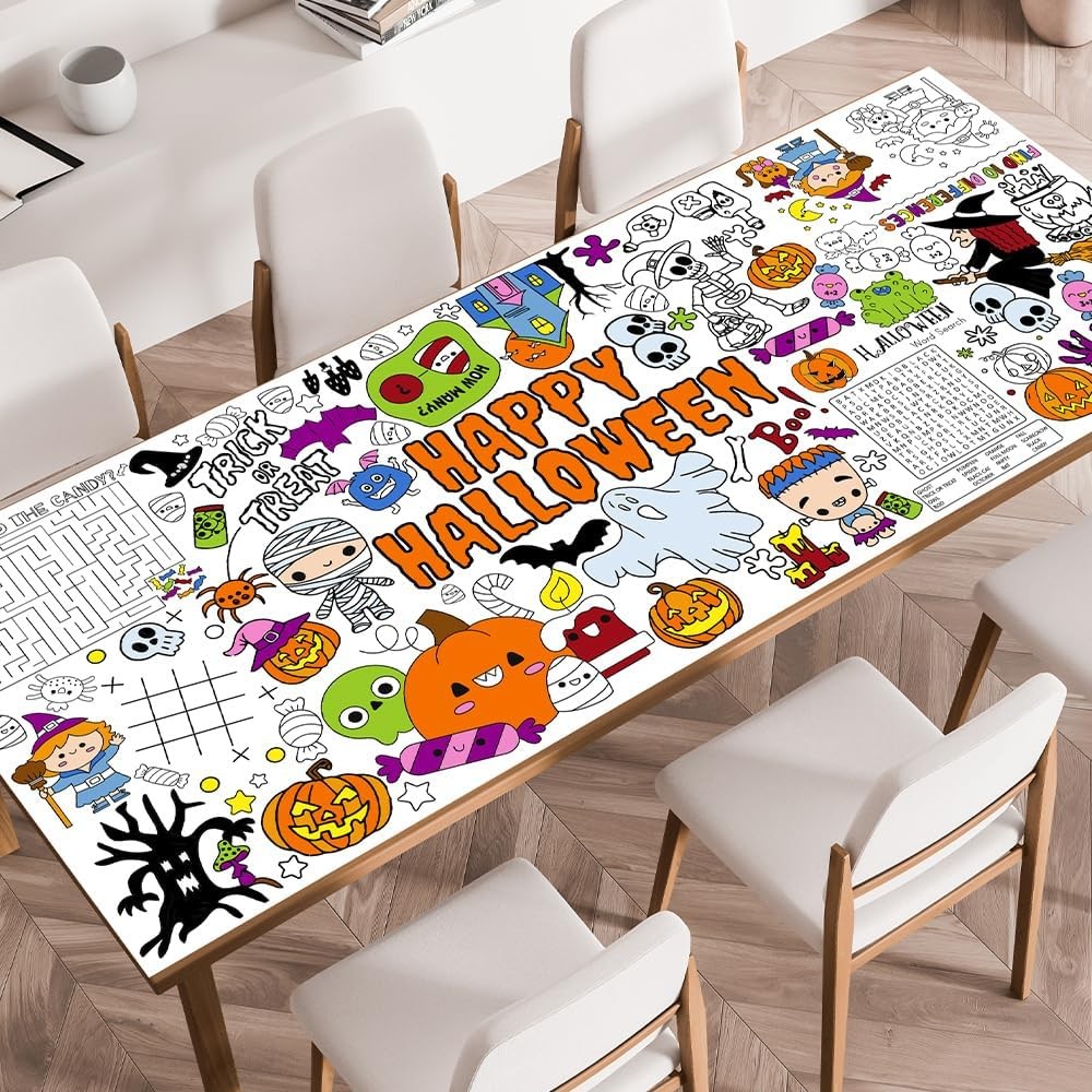 Halloween Decorations, 72" x 35" (Rectangular), Colorful