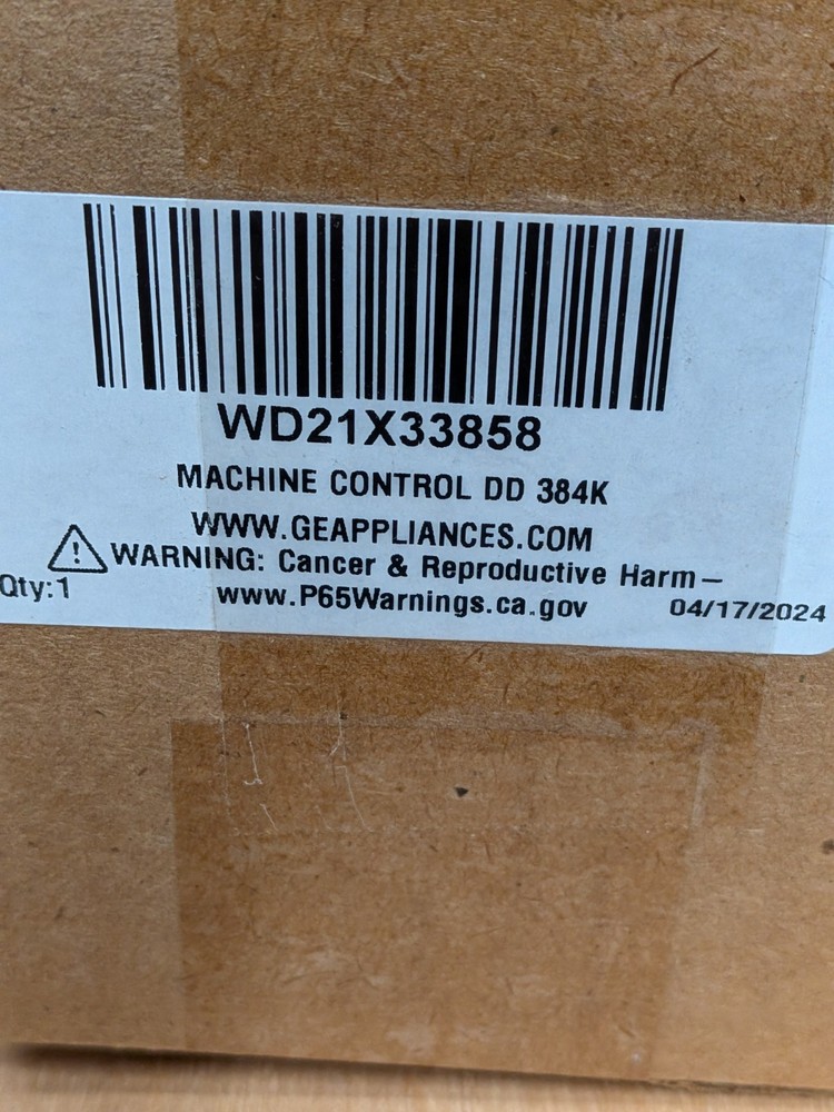 GE Dishwasher Control Board WD21X33858