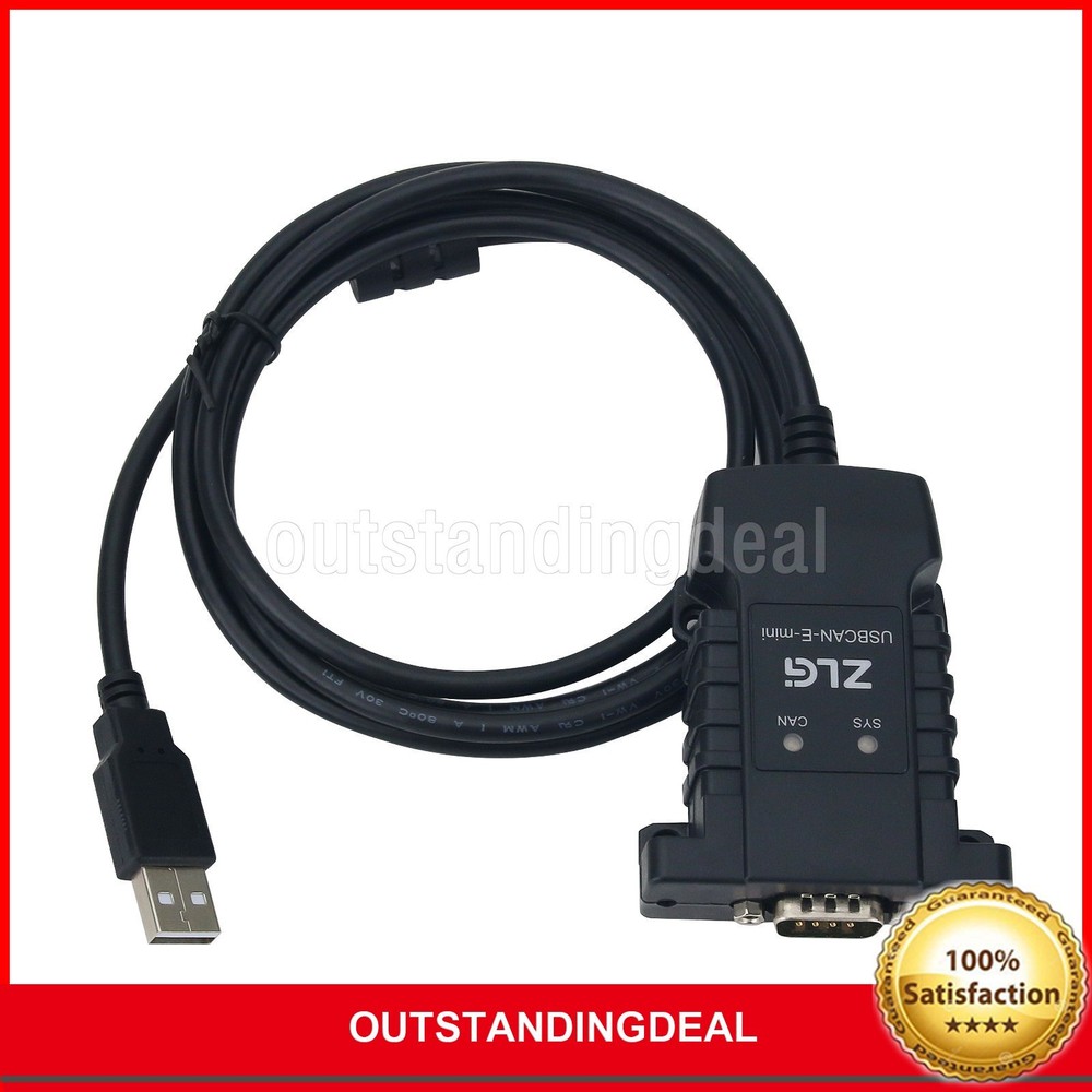 ZLG USBCAN-I-mini USB CAN Analyzer USB to CAN Adapter CAN Interface Card SZ