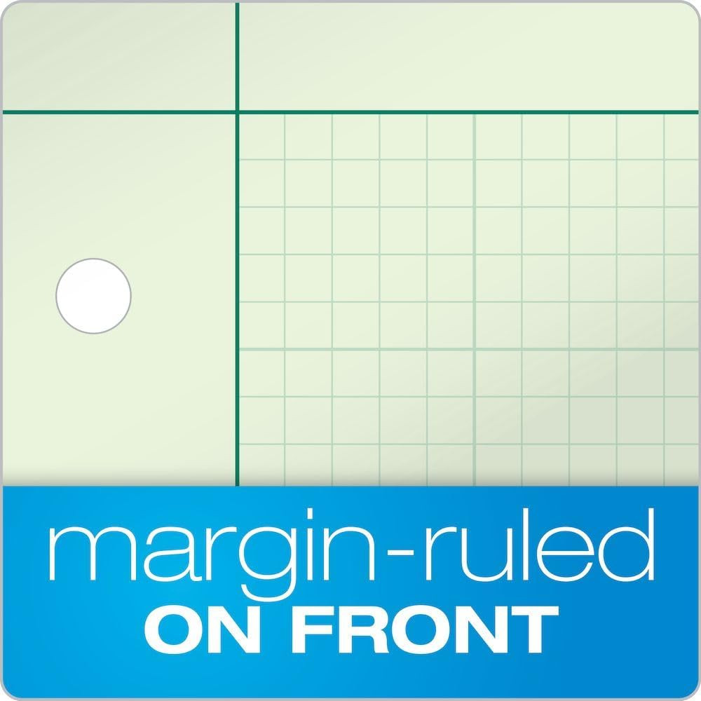 Engineering Computation Pad, 8-1/2" X 11", Glue Top, 5 X 5 Graph Rule on Back, G