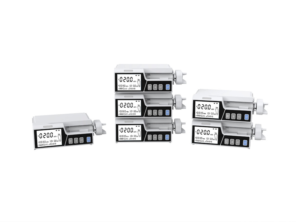 3.5 inch touch screen portable stackable Syringe Pump human or veterinary use